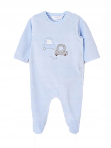 MAYORAL NEWBORN PAJAC ŚPIOCHY DLA CHŁOPCA BŁĘKITNE  2627