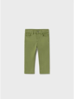 MAYORAL BABY SPODNIE DLA CHŁOPCA SLIM FIT ZIELONE   563 /22