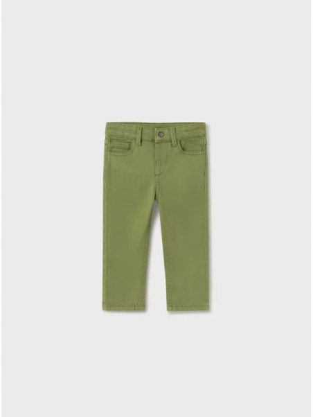 MAYORAL BABY SPODNIE DLA CHŁOPCA SLIM FIT ZIELONE   563 /22