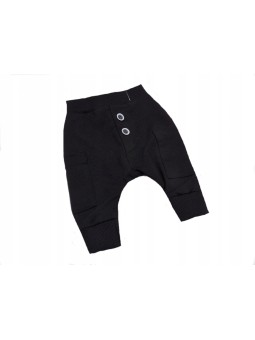 NINI SPODNIE DRESOWE DLA CHŁOPCA CZARNE ABN-1942