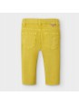 MAYORAL BABY SPODNIE DLA CHŁOPCA SLIM FIT LIMONKA OLIWIKA  563/79