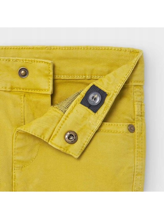 MAYORAL BABY SPODNIE DLA CHŁOPCA SLIM FIT LIMONKA OLIWIKA  563/79