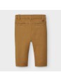 MAYORAL BABY SPODNIE MATERIAŁOWE DLA CHŁOPCA BRĄZOWE CHINO REGULAR 2581/74