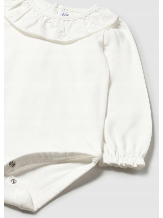 MAYORAL BABY BODY NA DŁUGI RĘKAW DLA DZIEWCZYNKI Z KOŁNIERZYKIEM 2734/20