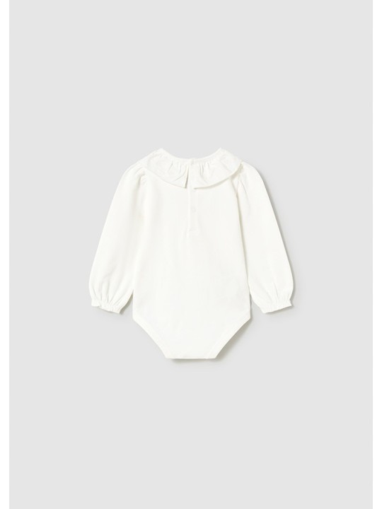 MAYORAL BABY BODY NA DŁUGI RĘKAW DLA DZIEWCZYNKI Z KOŁNIERZYKIEM 2734/20