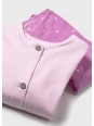 MAYORAL KOMPLET KOSZULKA BLUZA LEGINSY RÓŻ BIAŁY 1737/92