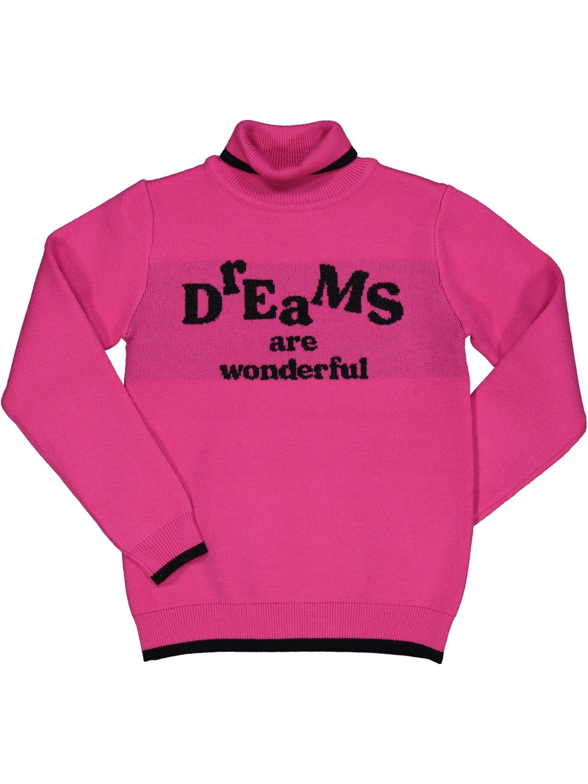 BIRBA TRYBEYOND SWETER GOLF RÓŻOWY  Z NAPISEM  999 76780 00 56A