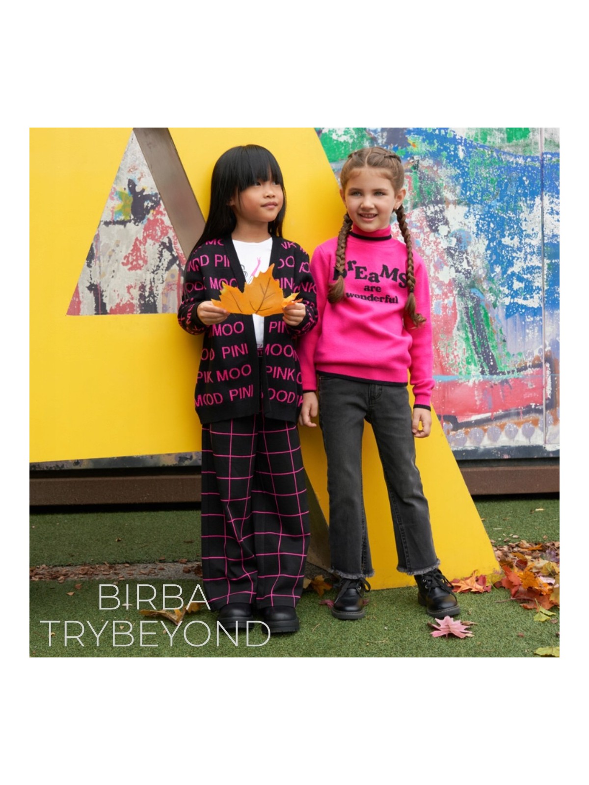 BIRBA TRYBEYOND SWETER GOLF RÓŻOWY  Z NAPISEM  999 76780 00 56A