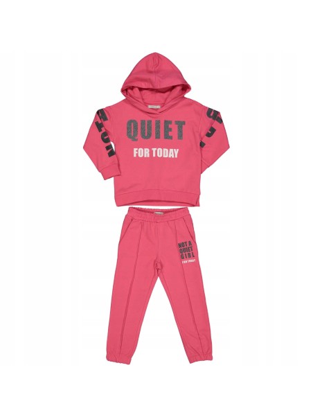 BIRBA TRYBEYOND KOMPLET DRES BLUZA Z KAPTUREM SPODNIE RÓŻOWE 999 59998 00 56D