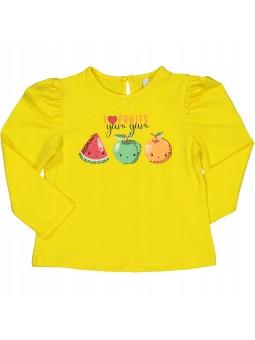 BIRBA TRYBEYOND BLUZKA KOSZULKA DLA DZIEWCZYNKI ŻÓŁTA 999 64013 00 35A