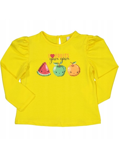 BIRBA TRYBEYOND BLUZKA KOSZULKA DLA DZIEWCZYNKI ŻÓŁTA 999 64013 00 35A