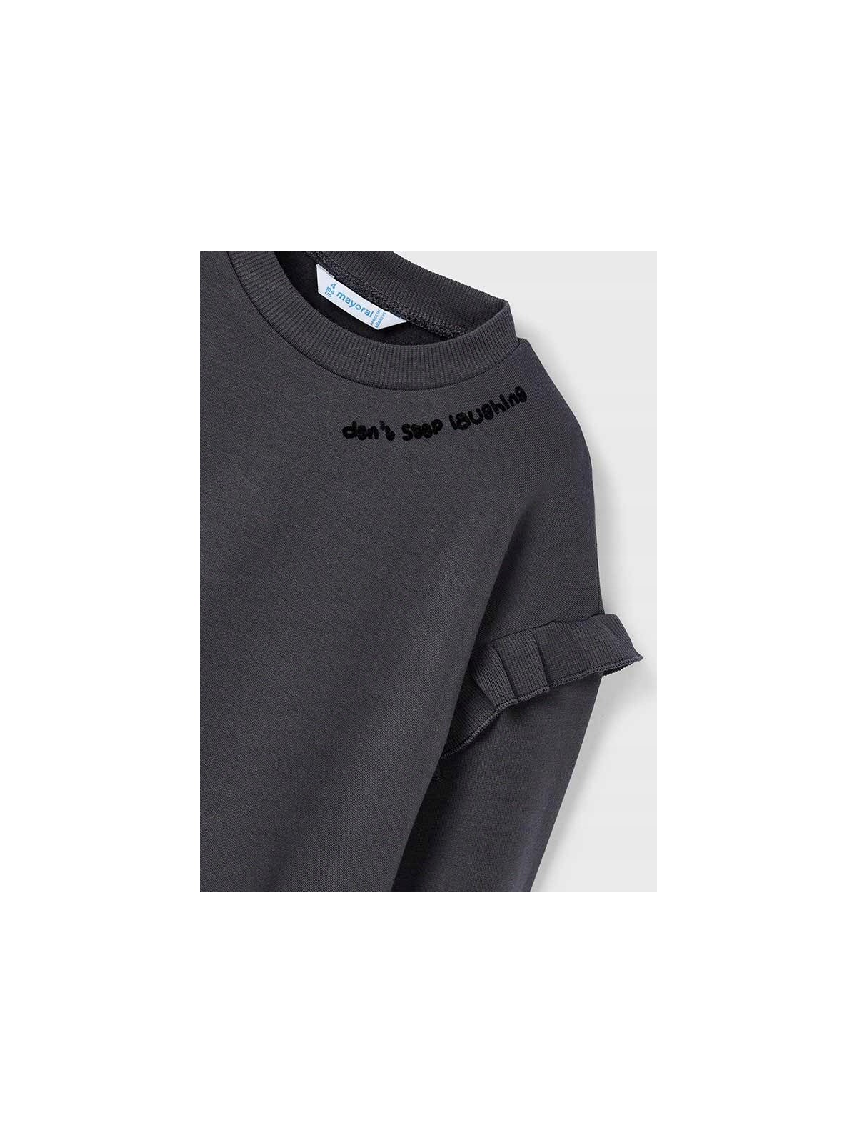 MAYORAL BLUZA DLA DZIEWCZYNKI GRAFIT 4433/36