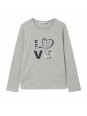 MAYORAL KOSZULKA BLUZKA NA DŁUGI RĘKAW SZARA  830/11
