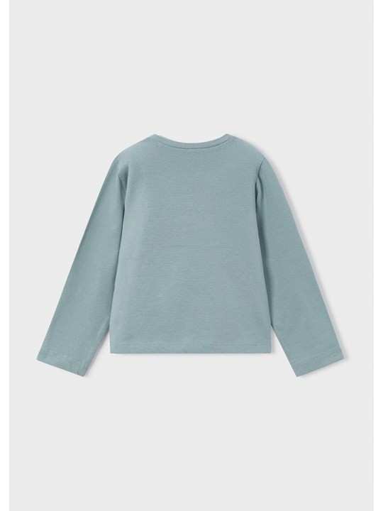 MAYORAL KOSZULKA BLUZKA NA DŁUGI RĘKAW CZERWONA 178/18