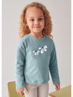 MAYORAL KOSZULKA BLUZKA NA DŁUGI RĘKAW CZERWONA 178/18