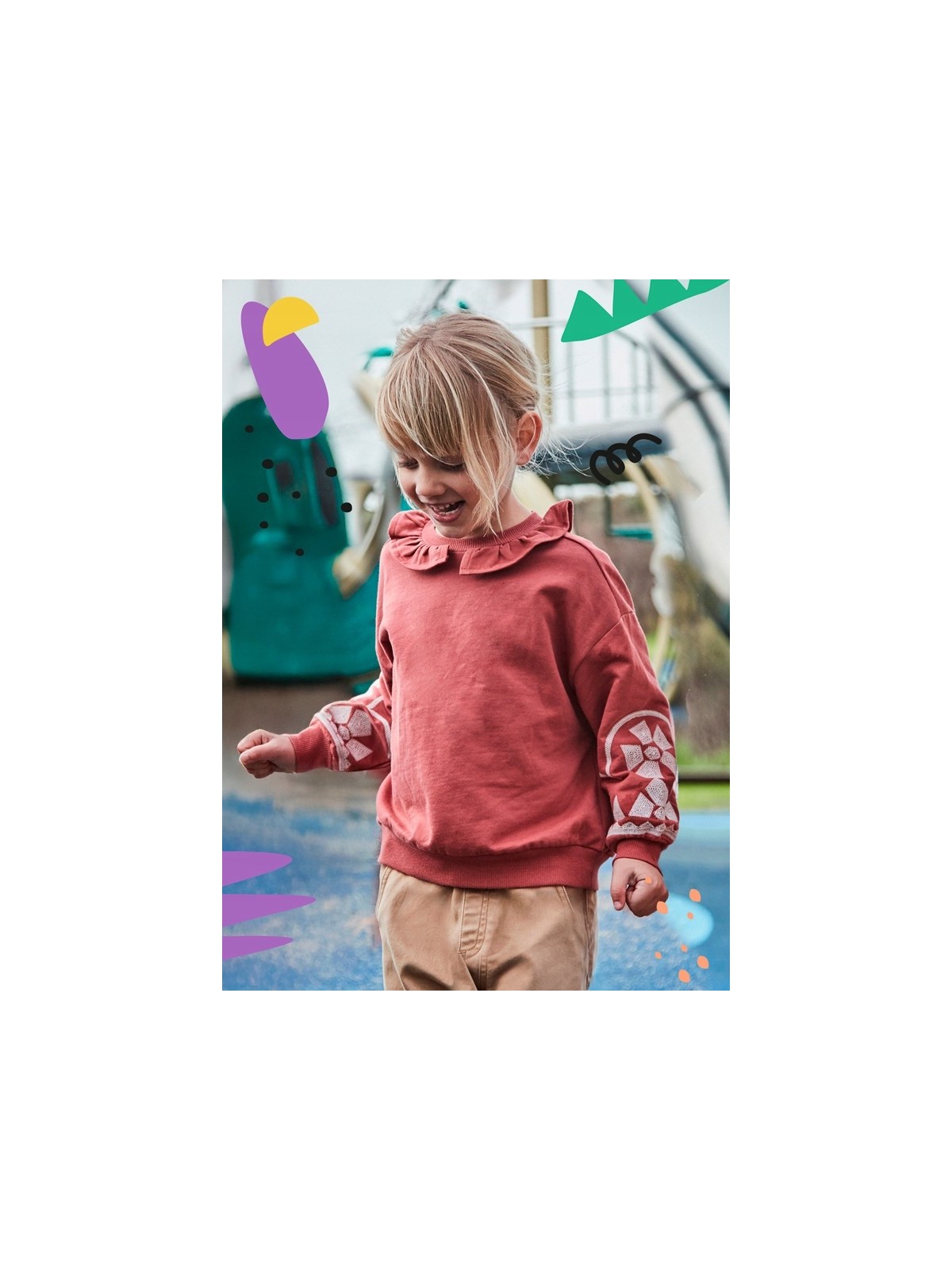 MAYORAL BLUZA DLA DZIEWCZYNKI HAFTY BORDOWY 4430/28