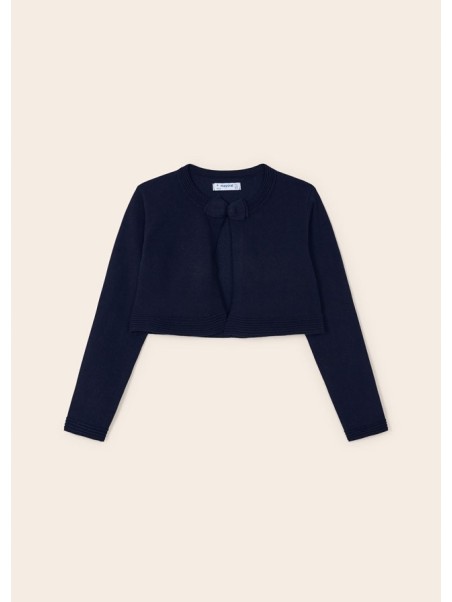 MAYORAL SWETER BOLERKO  DLA DZIEWCZYNKI GRANAT 321/78