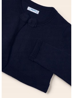 MAYORAL SWETER BOLERKO  DLA DZIEWCZYNKI GRANAT 321/78