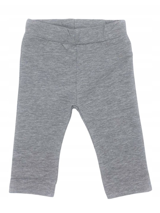 BIRBA  DRES KOMPLET DLA DZIEWCZYNKI BLUZA Z KRYSZTAŁKAMI LEGINSY SZARE 999 49029 00 50C