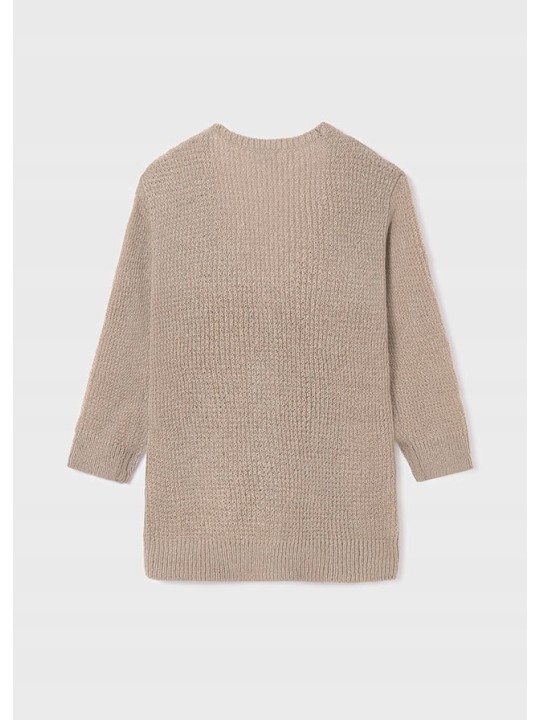 MAYORAL SWETER KARDIGAN ROZPINANY BEŻ ZŁOTO 7313/74