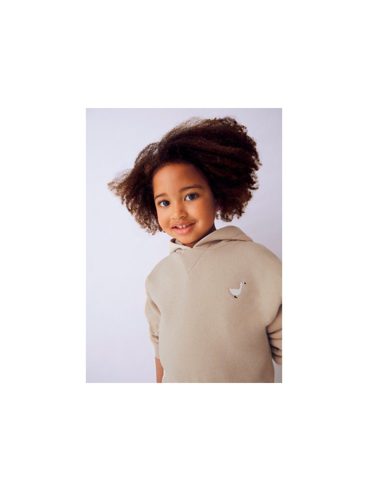 MAYORAL KOMPLET BLUZA Z KAPTUREM  SPÓDNICA Z KIESZENIAMI BEŻ  4935/73