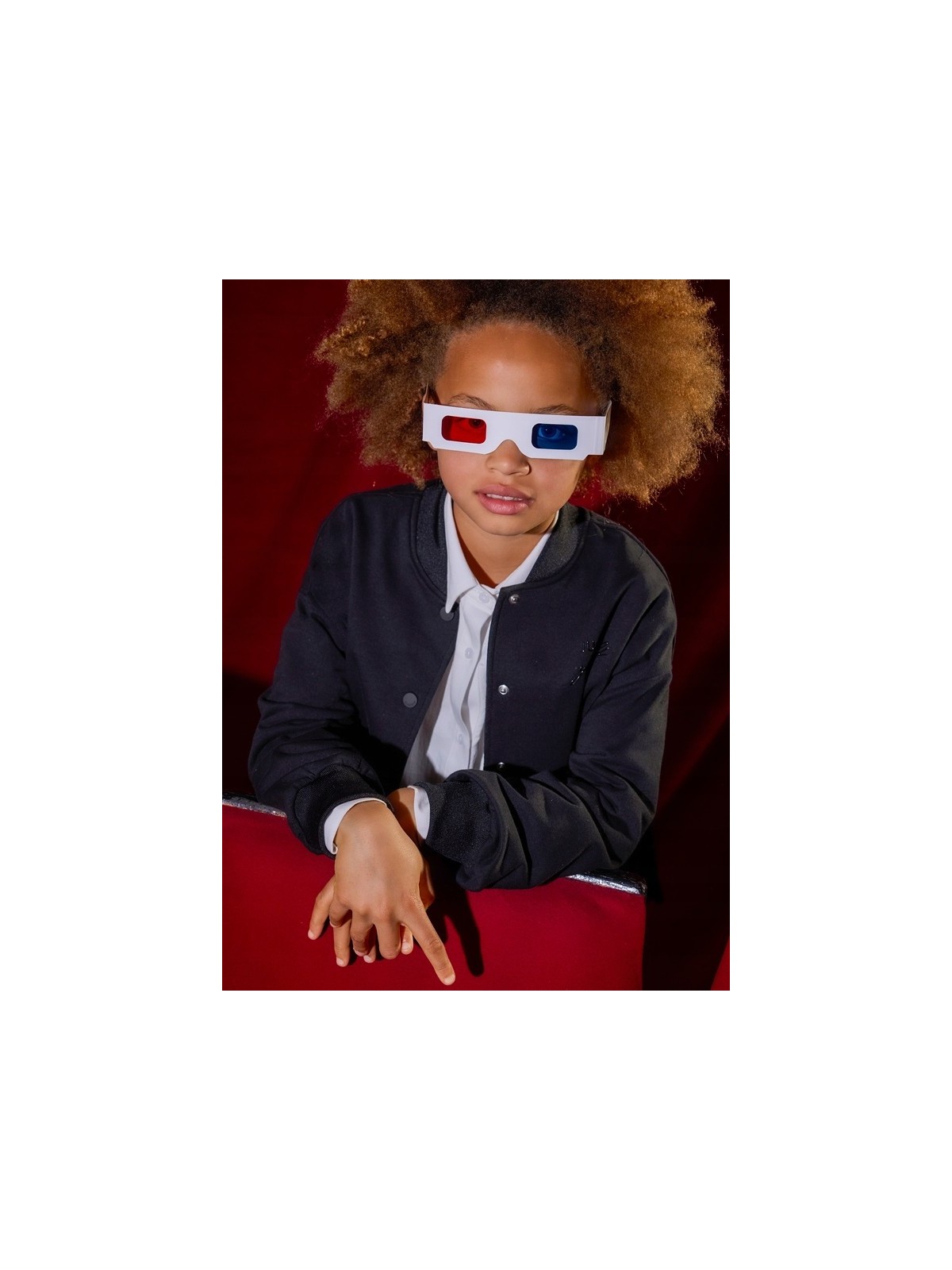 MAYORAL BLUZA DLA DZIEWCZYNKI ROZPINANA BOMBERKA CZARNA  7428/36