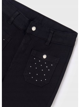 MAYORAL SPODNIE DLA DZIEWCZYNKI SZEROKA NOGAWAKA KRYSZTAŁKI 7504/17