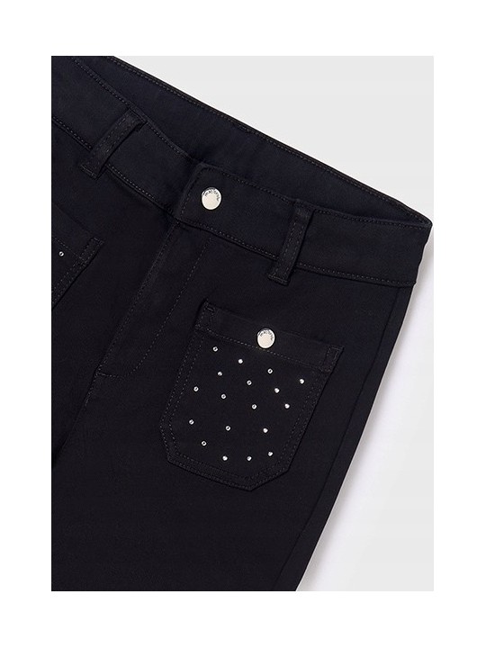 MAYORAL SPODNIE DLA DZIEWCZYNKI SZEROKA NOGAWAKA KRYSZTAŁKI 7504/17