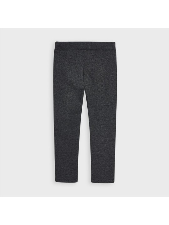 MAYORAL SPODNIE LEGINSY DLA DZIEWCZYNKI GRAFIT LAMPAS 4718/71