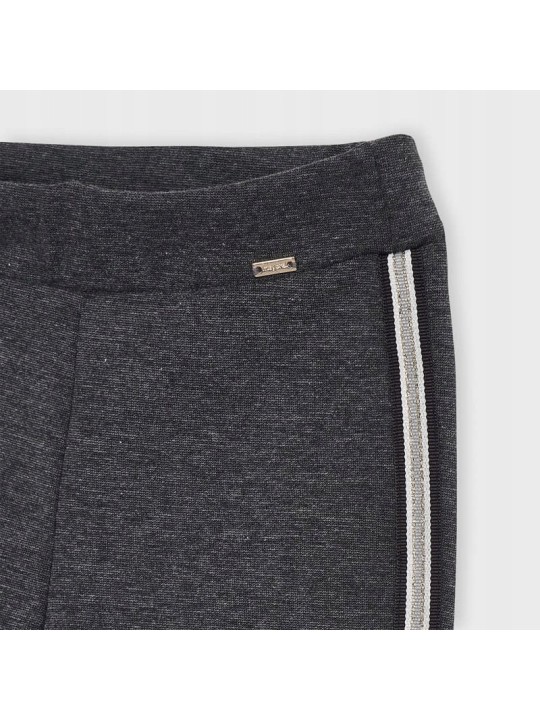 MAYORAL SPODNIE LEGINSY DLA DZIEWCZYNKI GRAFIT LAMPAS 4718/71