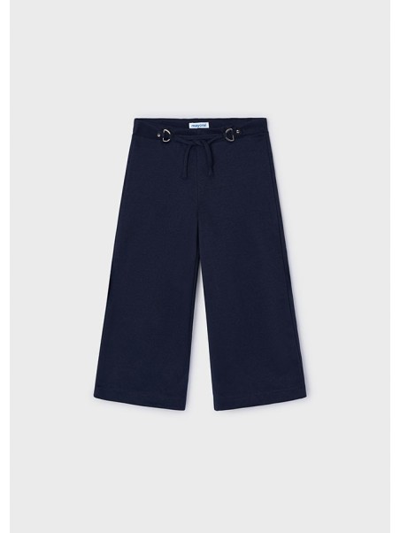 MAYORAL SPODNIE MATEERIAŁOWE SZEROKIE GRANAT 4585/50