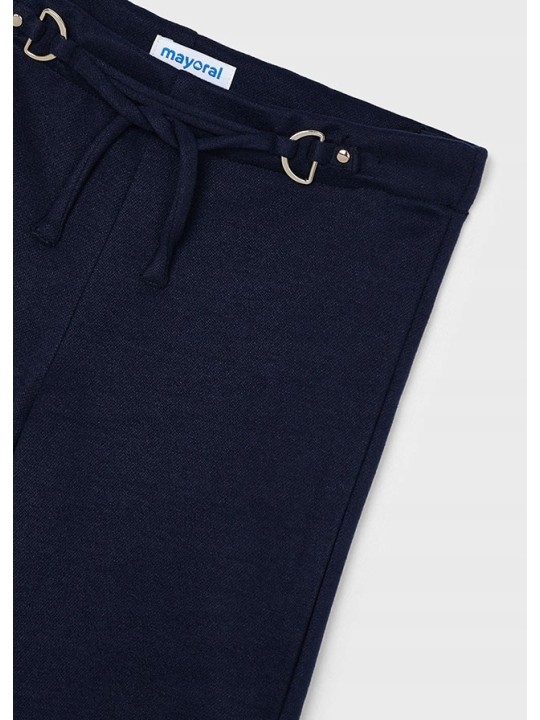 MAYORAL SPODNIE MATEERIAŁOWE SZEROKIE GRANAT 4585/50