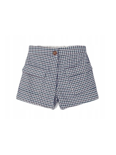 MAYORAL KRÓTKIE SPODENKI SZORTY W  PEPITKĘ  4951/36