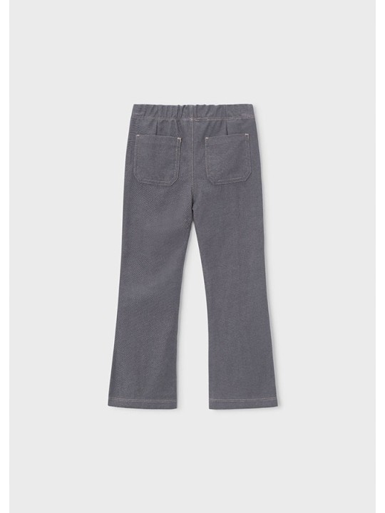 MAYORAL SPODNIE LEGINSY DLA DZIEWCZYNKI DZWONY GRAFIT 4718/23