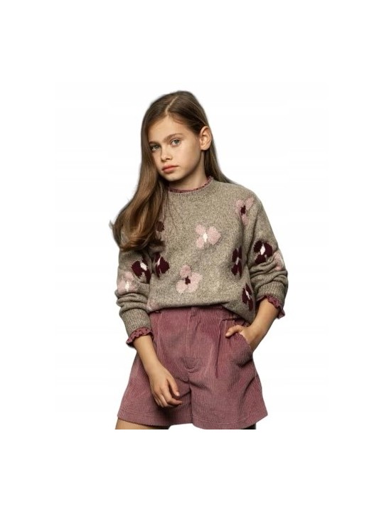 MAYORAL KRÓTKIE SPODENKI SZORTY SZTRUKS FIOLET S128