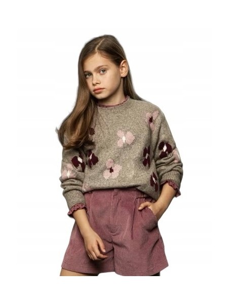 MAYORAL KRÓTKIE SPODENKI SZORTY SZTRUKS FIOLET S128