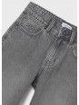 MAYORAL SPODNIE JEANSY SZEROKIE SZARE 7574/75