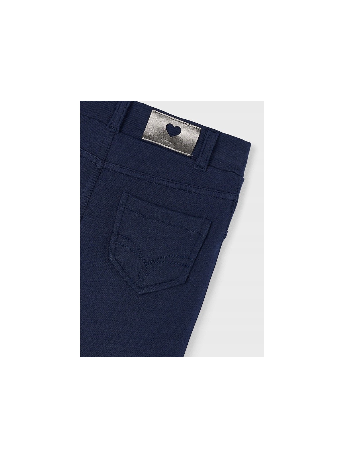 MAYORAL SPODNIE MATERIAŁOWE  DLA DZIEWCZYNKI GRANAT 511/38