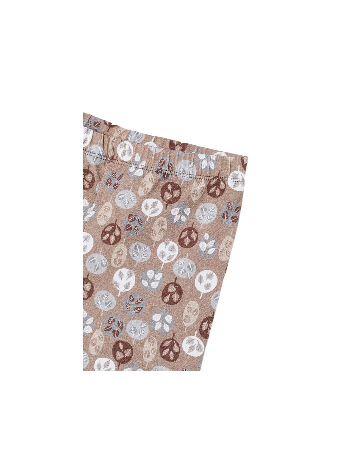 MAYORAL SPODNIE LEGINSY DLA DZIEWCZYNKI BRĄZ BEŻ WZORY 4764/95