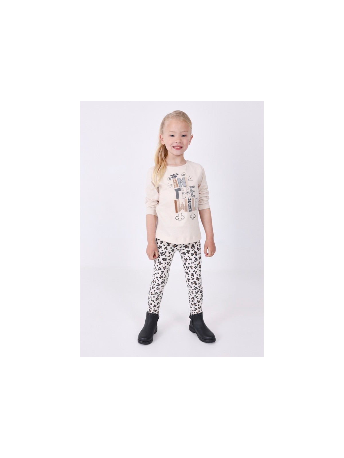 MAYORAL SPODNIE LEGINSY DLA DZIEWCZYNKI WZORY  4784/36