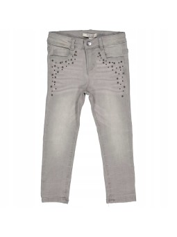 TRYBEYOND BIRBA SPODNIE JEANS SZARE KRYSZTAŁKI 999 52997 00 40L