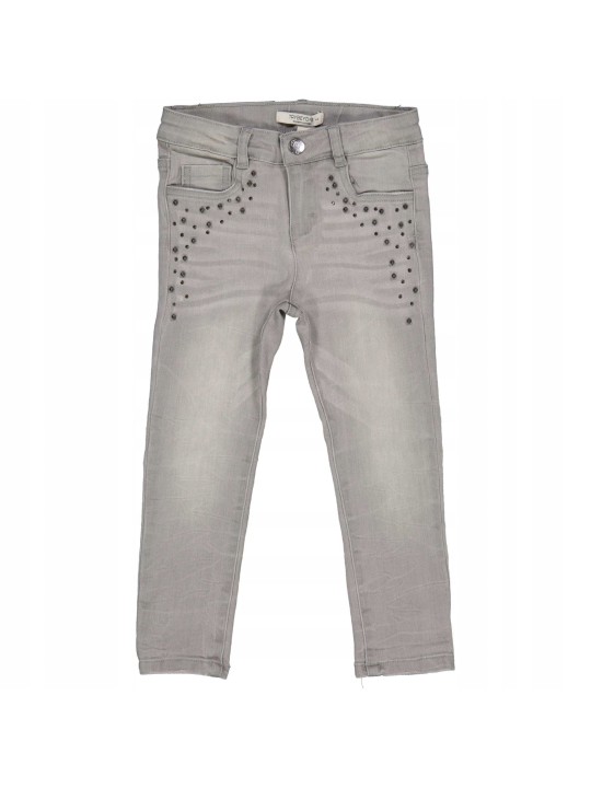 TRYBEYOND BIRBA SPODNIE JEANS SZARE KRYSZTAŁKI 999 52997 00 40L