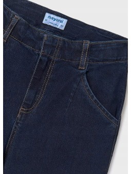 MAYORAL SPODNIE JEANSY SZEROKIE DZWONY GRANATOWE 7573/94