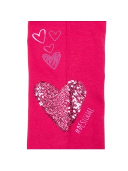 DESIGUAL SPODNIE LEGINSY DLA DZIEWCZYNKI RÓŻ CEKINY 18WGKK09/3022