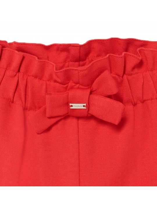 MAYORAL BABY SPODNIE DLA DZIEWCZNYNKI CZERWONE 1575/41