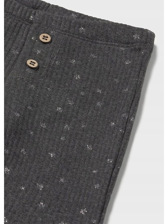 MAYORAL BABY SPODNIE LEGINSY  DLA DZIEWCZYNKI  PRĄŻKOWANE SREBRNE GWIAZDKI 2735