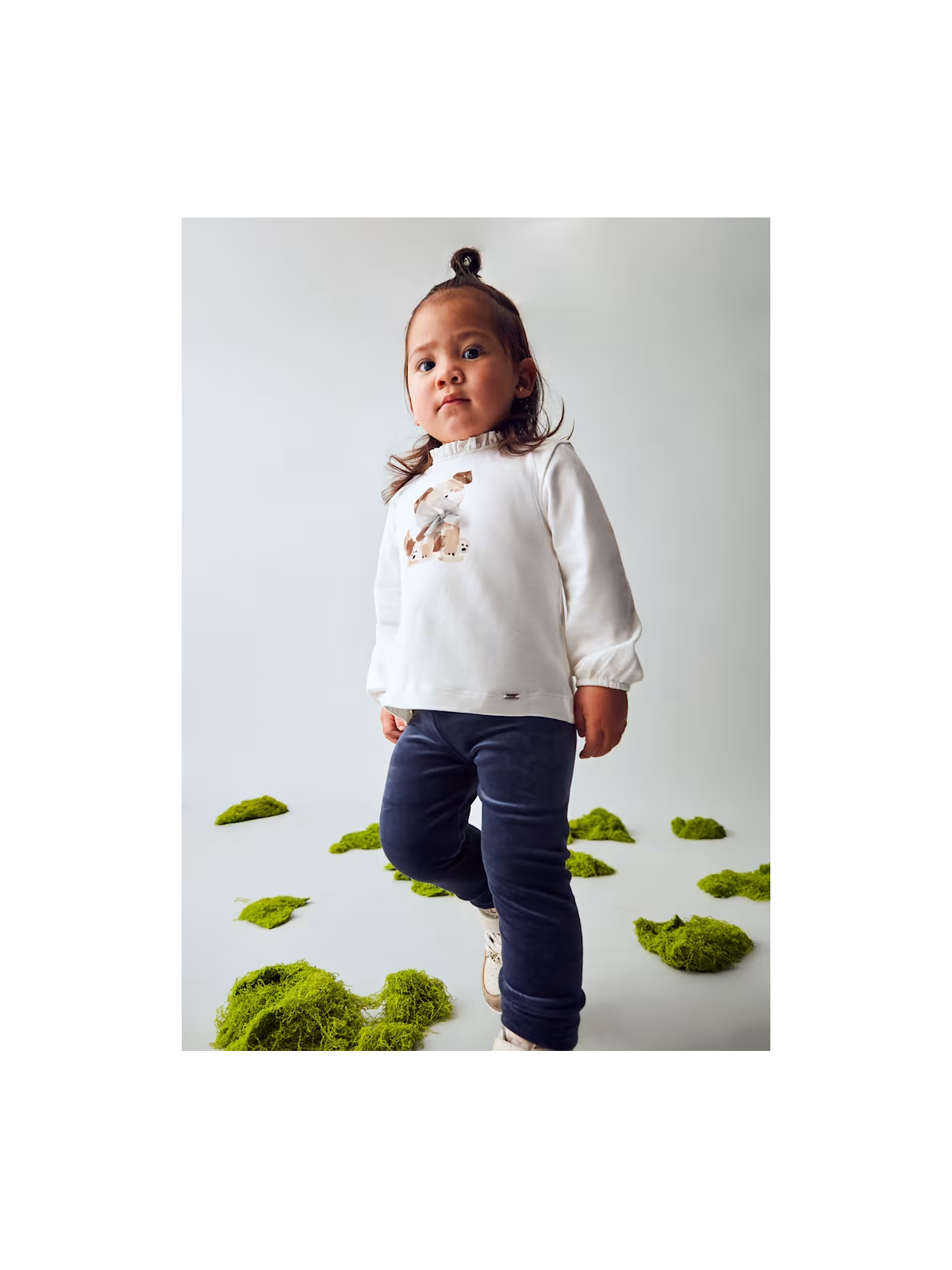 MAYORAL BABY SPODNIE LEGINSY DLA DZIEWCZYNKI AKSAMIT GRANAT 727