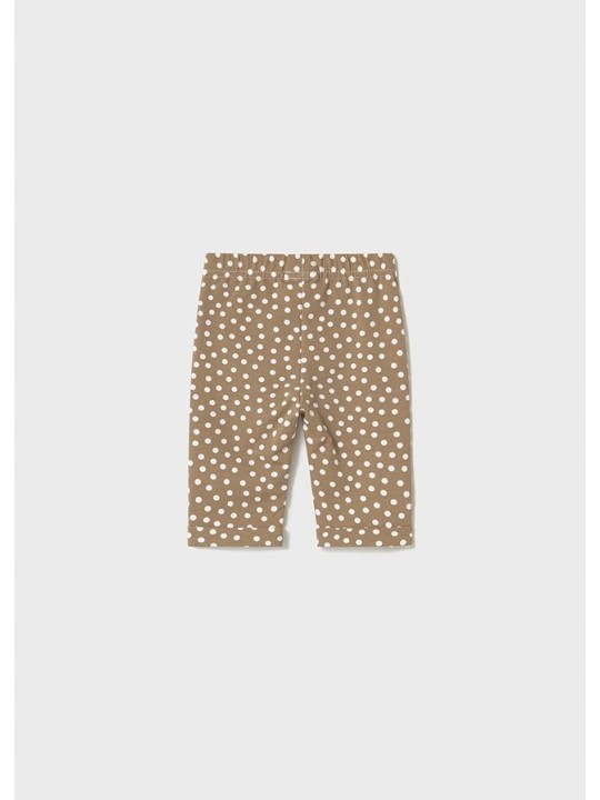 MAYORAL NEWBORN KOMPLET BLUZA Z KAPTUREM ROZPINANA BLUZKA NA KRÓTKI RĘKAW LEGINSY W GROSZKI 1878/55