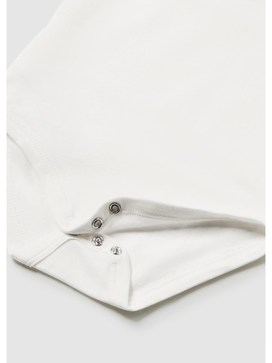 MAYORAL NEWBORN BODY DLA DZIEWCZYNKI  KREM KOŁNIERZYK  Z FALBANKĄ  125/43