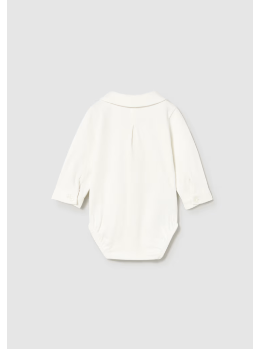 MAYORAL NEWBORN BODY DLA CHŁOPCA KREM KOŁNIERZYK  3020